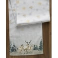 thumbnail image 3 of Maison d' Hermine Deer in The Woods 100% Cotton Table Runner for Party | Dinner | Holidays | Kitchen | | Home [Double Layer (14.5 Inch by 108 Inch)], 3 of 3