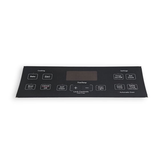 General Electric RANGE CONTROL PANEL BLACK WB07X24620