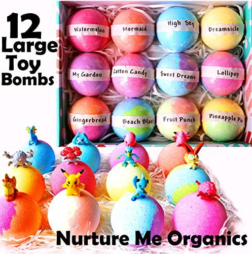 girls bath bomb set