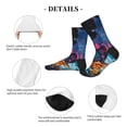thumbnail image 4 of Bingfone Compression Socks for Women and Men Long Socks for Running Athletic Cycling Nurse- Fantasy Cosmic Landscape, 4 of 7