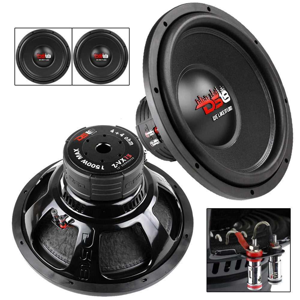 walmart car audio subwoofers