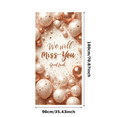 thumbnail image 3 of Decorative Design Farewell Banner Glitter Gold Theme Balloon Decoration for Farewell Party Retirement Celebration Indoor Event, 3 of 8