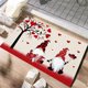 thumbnail image 2 of Alfombra para el día de San Valentín, alfombra roja para sala de estar, alfombra festiva para vacaciones, alfombra para regalo, alfombra para boda, 2 of 6