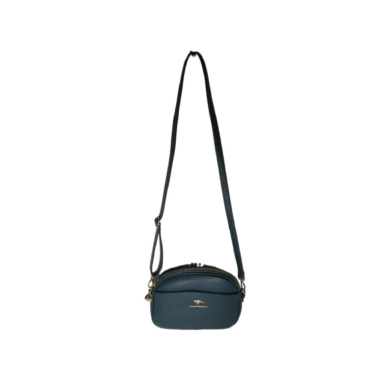 Women Blue Imported Faux Leather Stylish Small Crossbody Messenger Bags Small Blue Faux Leather Crossbody Handbag for Women  main image 2