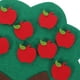 thumbnail image 3 of 1 Juego de manzanas digitales de tela no tejida con forma de árbol para desarrollar el pensamiento cognitivo y contar manzanas., 3 of 7