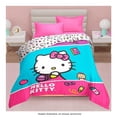 thumbnail image 2 of Edredón Providencia Digital Sustentable Hello Kitty Candy de 190x212 cm Multicolor, 2 of 4