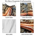 thumbnail image 4 of luoweisi Men's Beach Shorts Quick Dry Swim Trunks with Mesh Lining Starfish L, 4 of 5