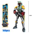 thumbnail image 1 of Star Wars 452 Uds figura batalla General Grievous con sables de luz modelo mandaloriano bloque de construcción para construir Luke Darth Vader juguete, 1 of 4