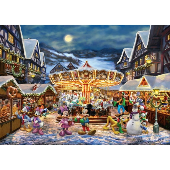 Disney (Mickey & Minnie Christmas Market) MightyPrint™ Wall Art