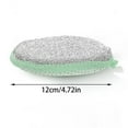 thumbnail image 2 of dajkiuy Multifuctional Wire Dishwashing Rag,Wire Washing Cloth,Double Layer Cleaning Cloths,Non Scratch Wire Dishcloth,Multipurpose Wire Dishwashing Rags for Wet and Dry (1 Pcs,Green), 2 of 6
