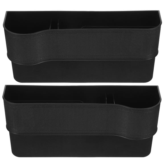 ELAYARD 2Pcs Small Car Side Pocket Organizer for Drivers and Car Owners