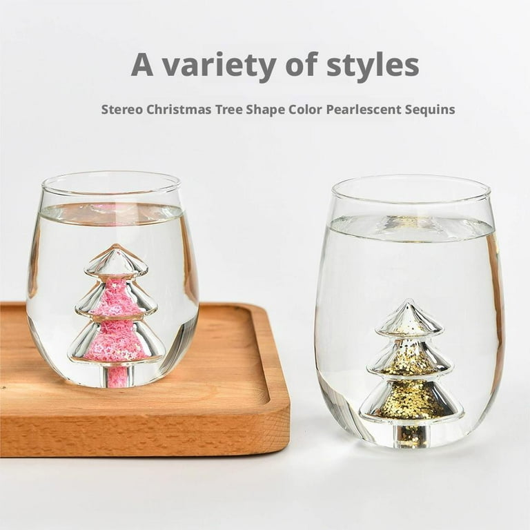 Holiday 60-Piece Christmas Wine Glass Charm Decorations - Santa, Snowman,  Tree Cup Markers For Holiday Parties (Write Guest Names On Back) Drink  Identifiers