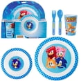 thumbnail image 1 of Set de Vajilla Infantil Get Trend Sonic 5 Piezas Libre de BPA, 1 of 6