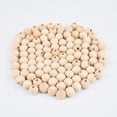 thumbnail image 4 of 800 pcs 12mm Natural Unfinished Wood Spacer Beads Round Ball Wooden Loose Beads for Crafts DIY Jewelry Bracelet Making Christmas Decoration, 4 of 8