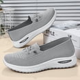 thumbnail image 5 of Women's Wide Width Orthopedic Sneakers Slip On Breathable Mesh Non-Slip Walking, 5 of 7