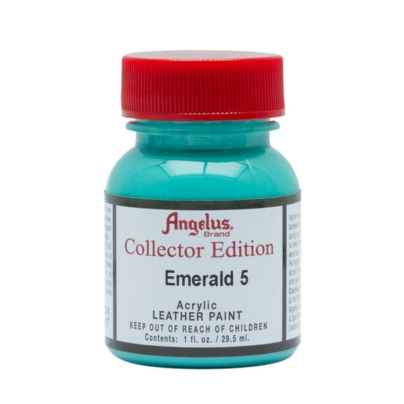 Angelus® Collector Edition Acrylic Leather Paint, Emerald 5