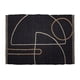 thumbnail image 1 of Tapete Trace Black 160 Cm X 230 Cm, 1 of 5