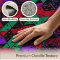 thumbnail image 6 of ODIKA 8'x10' Washable Area Rug Graphic Funky Aesthetic Streetwear Men Cartoon Anime Alt Dice Playful Expressive for Living Room, Under Sectional, Family , Durable, Non-Slip, 6 of 7