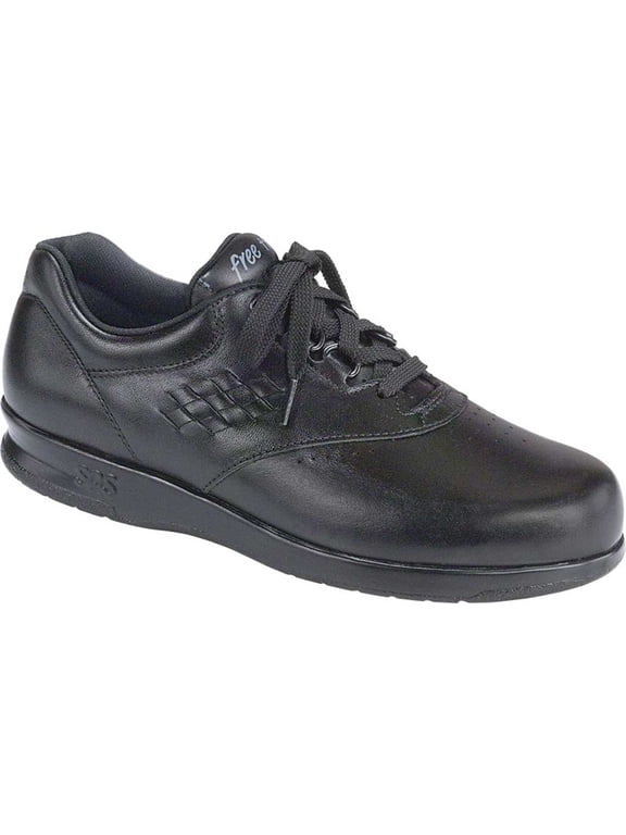 Women's SAS Free Time Sneaker Black Leather 11.5 WW