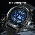 thumbnail image 3 of SKMEI Men's Watch Multi Functional Glow Countdown Alarm Waterproof Stopwatch Watch, 3 of 9