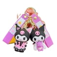 thumbnail image 2 of Kawaii Anime Sanrio creativo Helloed a Kitty dibujos animados pareja bolso llavero colgante accesorios juguete muñeca encantadora llavero cumpleaños Gi, 2 of 4