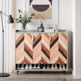 thumbnail image 1 of TOYTEXX Modern Shoe Cabinet with Motion Sensor Light & Deodorizer, 4-Door Shoe Storage Organizer with Adjustable Shelves, Patterned Engineered Panel, 46" x 13" x 39", 1 of 7