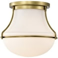 thumbnail image 4 of 60/7861-Nuvo Lighting-Valdora - 1 Light Flush Mount In Traditional Style-12.25 Inches Tall and 14 Inches Wide-Natural Brass Finish, 4 of 13