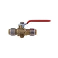 thumbnail image 5 of SharkBite Max 1/2 in. Brass Push-to-Connect Ball Valve with Drain and Drop Ear, 5 of 6