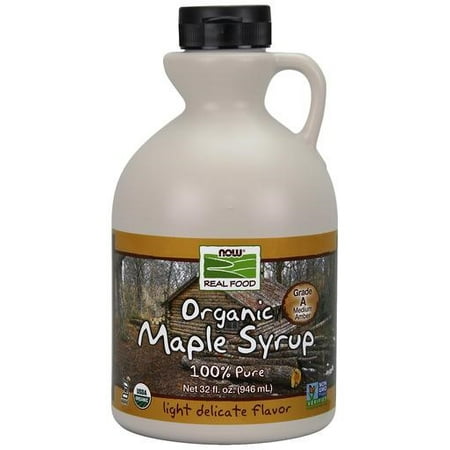 Maine Syrup - NOW Foods Real Food Organic Maple Syrup 32 fl oz