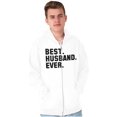 thumbnail image 5 of Best Husband Ever Trophy Hubby Gift Zip Hoodie Sweatshirt Men Brisco Brands X, 5 of 6