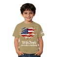 thumbnail image 4 of WAYUTE Patriotic Boys Graphic Tee for Independence Day Celebration Kids Round Neck T Shirt Comfort Fit Casual School, 4 of 4