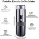thumbnail image 2 of Portable Espresso Machine, Cordless Electric Coffee Maker, for Car Travel, Camping, Boating, Hiking (Black), 2 of 5