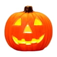 thumbnail image 2 of LED Light Up Jack O Lantern Pumpkin,Realistic Battery Operated Halloween Tabletop Decor,Glowing Ornament for Home,Bar,Party,Mall Display, 2 of 6