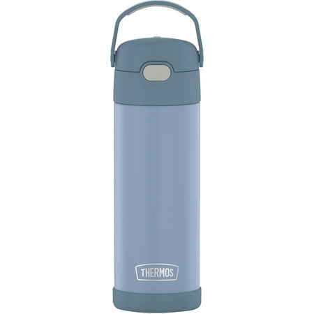 Thermos F41101DB6 16 Ounce Funtainer Vacuum Insulated Stainless Steel Bottle with Spout (Denim Blue)