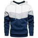 thumbnail image 2 of Sudadera con capucha para hombre, jersey de manga larga, sudadera con bloques de color, 2 of 6