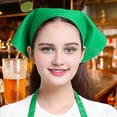 thumbnail image 3 of Harmtty Triangle Head Scarf Women Hair Bandana Waiter Work Headscarf for Kitchen Restaurant Female Chef Cap for Bakers Baristas Cleaners, 3 of 8