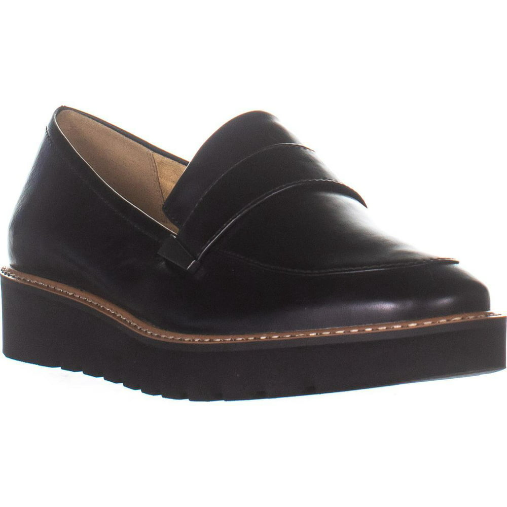 Naturalizer - Womens naturalizer Adiline Slip On Loafers, Black Leather ...