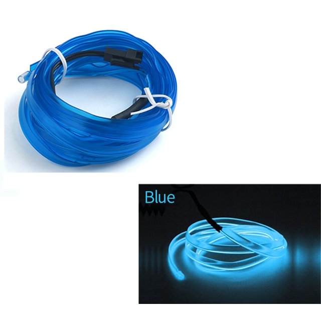 1M/2M/3M/5M, lámpara decorativa Led para Interior de coche, tira de neón con cableado EL para Auto, luz ambiental Flexible DIY, diodo de ambiente de fiesta USB Tan Jianjun unisex