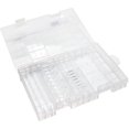 thumbnail image 1 of HUGFEGWE AAA/AA/C/D Battery Storage Case Holder Organizer Box Transparent CA919-115565, 1 of 7