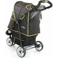thumbnail image 6 of Gen7Pets Promenade 4 Wheeled 35"L Pet Stroller for Dogs up to 50 lb, Gold Nugget, 20 lb, 6 of 11