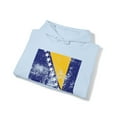 thumbnail image 4 of Bosnia Bosnian Flag Pride Hoodie, Gifts, Hooded Sweatshirt, 4 of 4