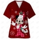 thumbnail image 5 of Camisetas navideñas de Minnie Mouse, ropa de mujer con cuello en V, camisetas de hospital, camisetas de Disney para mujer 2023, camiseta de uniforme de enfermera, camiseta de verano con bolsillo, 5 of 5