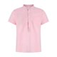 thumbnail image 2 of Camisas Hombre Manga Corta Camisa de manga corta con bolsillo Camisas de hombre de pie con cuello casual para hombres (Pink, M), 2 of 7