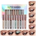 thumbnail image 3 of 10 Pieces/Set Women Eyeshadow Replacement Glitter Fashionable Fast Drying Ladies Eye Shadow Cosmetic Makeup Tool, 3 of 9
