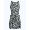 thumbnail image 5 of Free Assembly Women's and Women's Plus Cotton Boatneck Mini Dress, Sizes XS-4X, 5 of 5