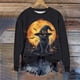 thumbnail image 1 of Ailaofu Spooky Season Sweatshirts Halloween Sweatshirt Women - Halloween Graphic Crewneck Tops Casual, 1 of 5