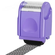 OBOSOE Identity Theft Protection Rollers for Data BarCode ID Privacy,Anti-Theft Security Prevention Confidential Roller Easy for Guard Personal Information Blockout,Address Eraser-Purple