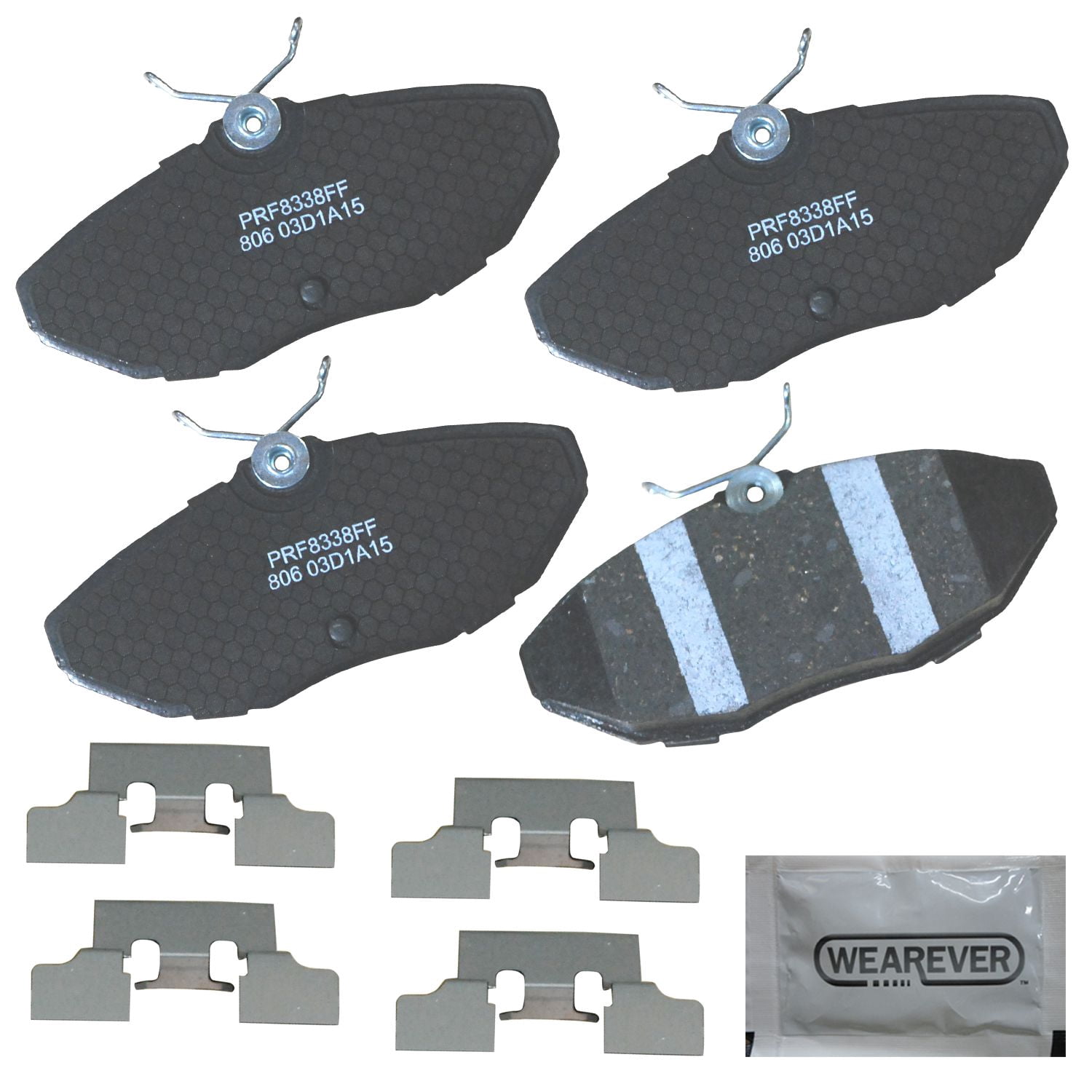 Carquest Professional Platinum Ceramic Brake Pads Rear (4Pad Set