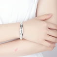thumbnail image 3 of Xingzhi Stylish Silver Bangles For Women Lightweight And Adjustable Size Expressive Durable Funky Gift, 3 of 6