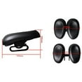 thumbnail image 2 of Asiento de Bicicleta Sin Nariz, CóModo Asiento de Bicicleta para Hombres y Mujeres, CojíN ErgonóMico Suave de Doble Almohadilla para SillíN, 2 of 9
